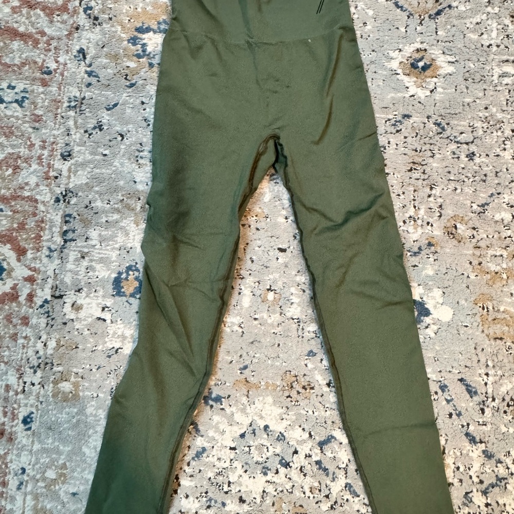 TALA Olive Green High-Waisted Seamless Leggings